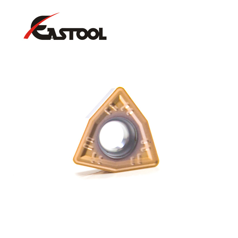 工廠供應 CNC 機床硬質(zhì)合金切削刀具 U 型鉆削用可轉(zhuǎn)位刀片 WCMX06T308 - 細節(jié)圖 02